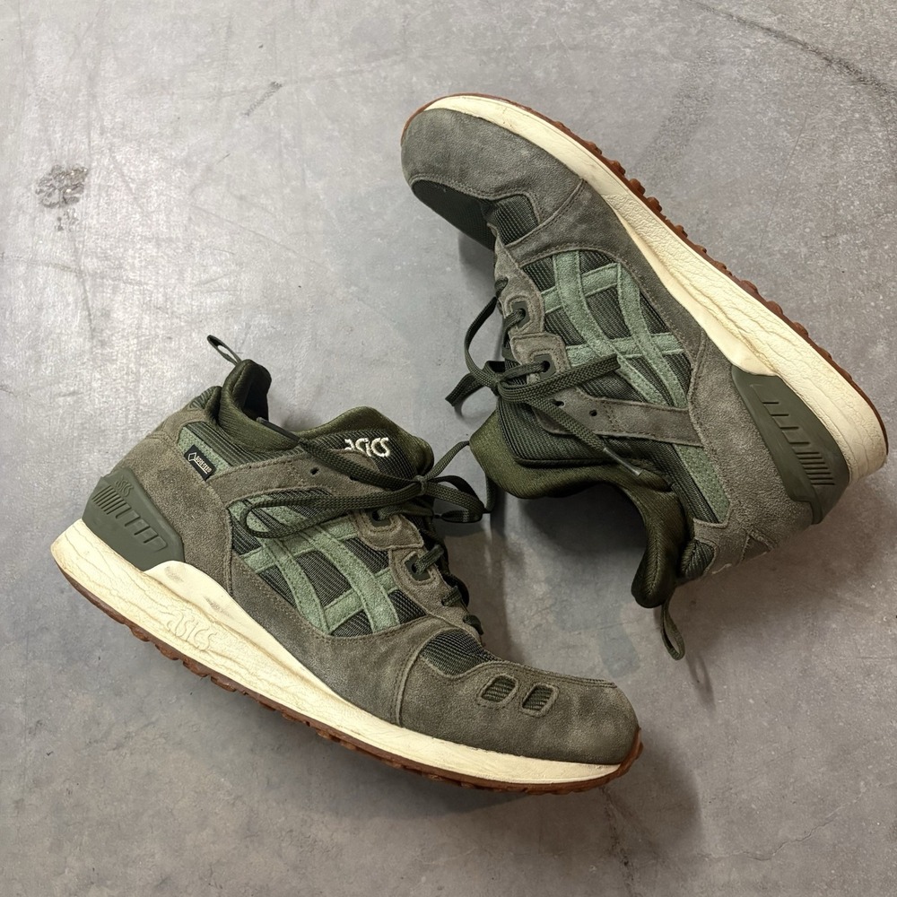 ASICS Men's Gel-Lyte MT Gore-Tex G-TX Sneakers Size 10.5 Green